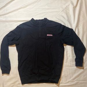 Black quarter zip